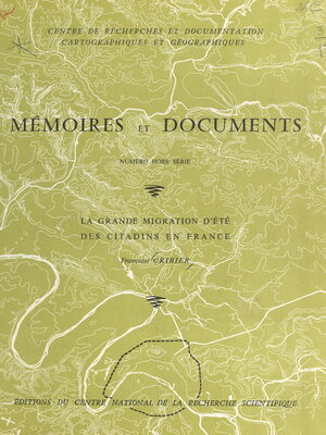 cover image of La grande migration d'été des citadins en France